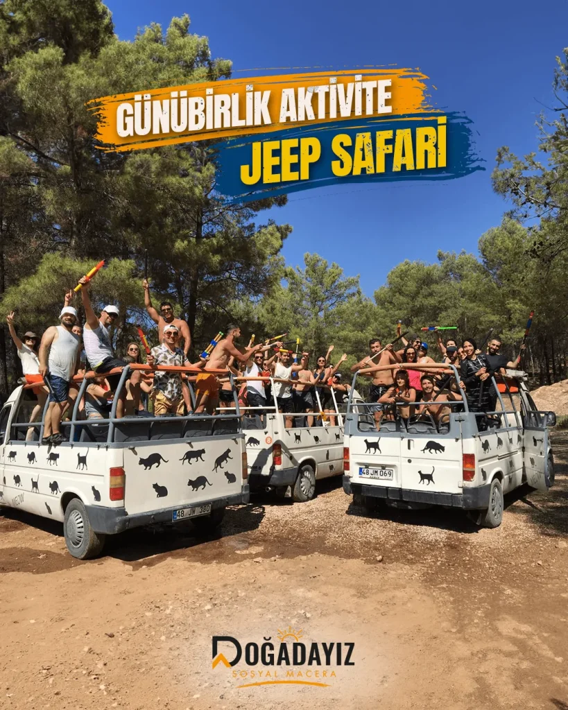 Jeep Safari + Saklıkent Kanyonu - Fethiye Günübirlik Aktivite