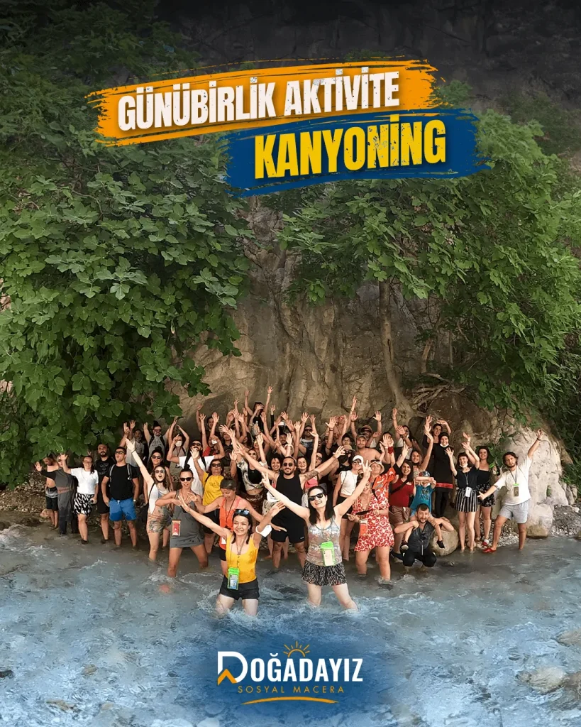 Kanyoning + Mağara Geçişi - Fethiye Günübirlik Aktivite