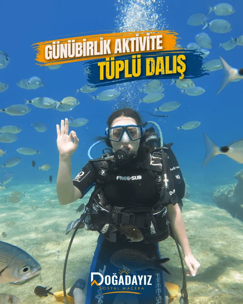 Tüplü Dalış - Fethiye Günübirlik Aktivite