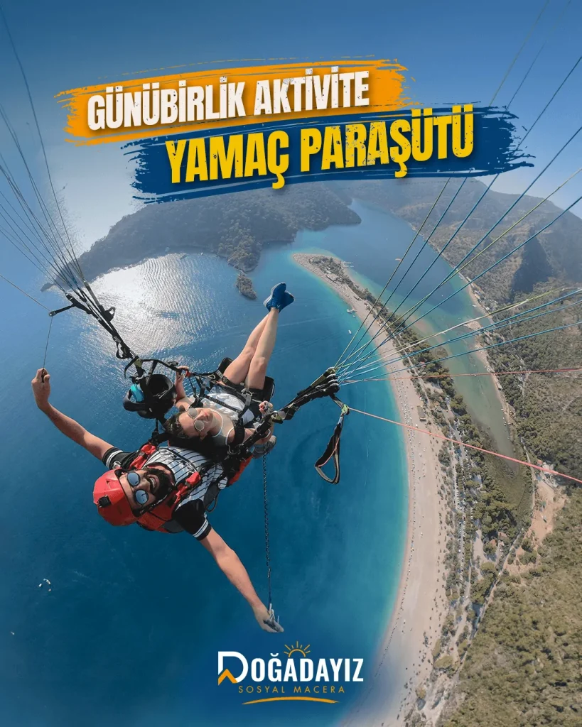 Yamaç Paraşütü - Fethiye Günübirlik Aktivite