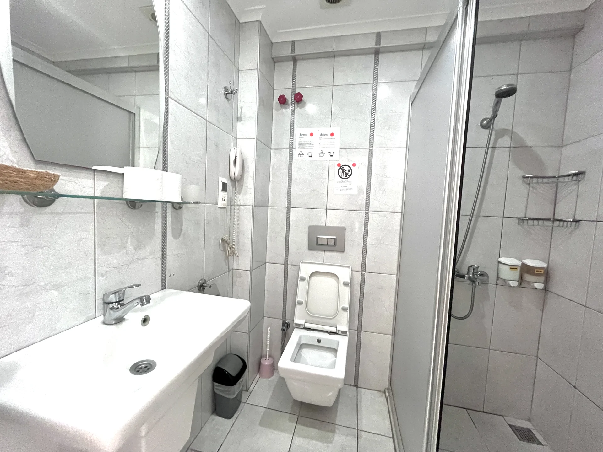 Oda Banyosu 1 - Seril Hotel Fethiye